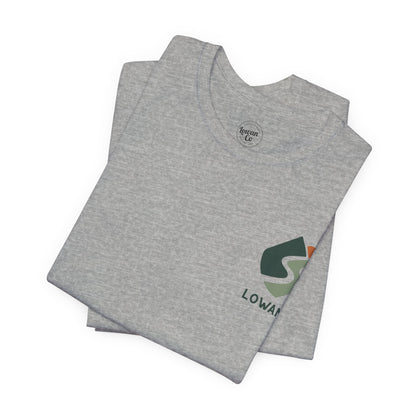 Lowan Co. Cotton Tee – Simple Living, Wide Open Spaces