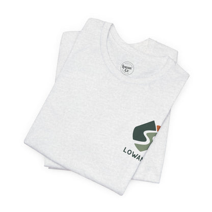 Lowan Co. Cotton Tee – Simple Living, Wide Open Spaces
