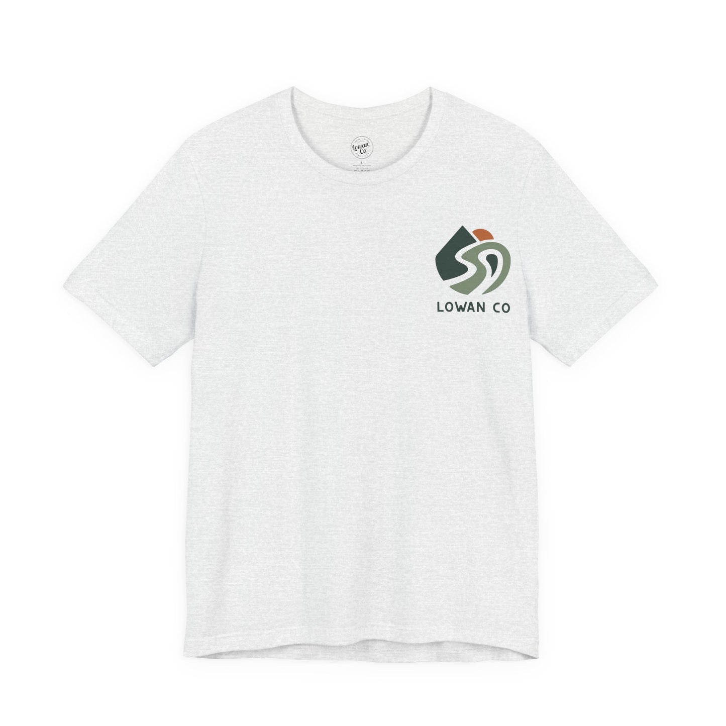 Lowan Co. Cotton Tee – Simple Living, Wide Open Spaces