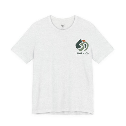 Lowan Co. Cotton Tee – Simple Living, Wide Open Spaces