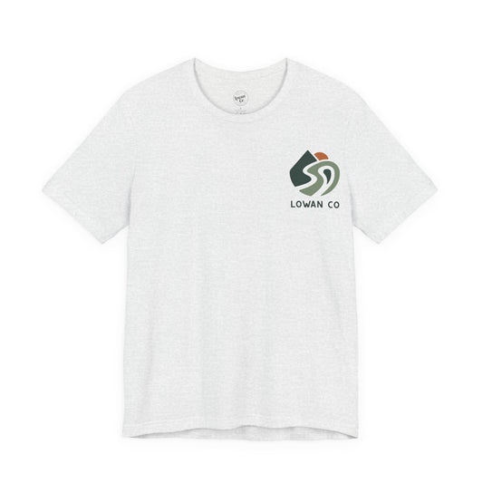 Lowan Co. Cotton Tee – Simple Living, Wide Open Spaces
