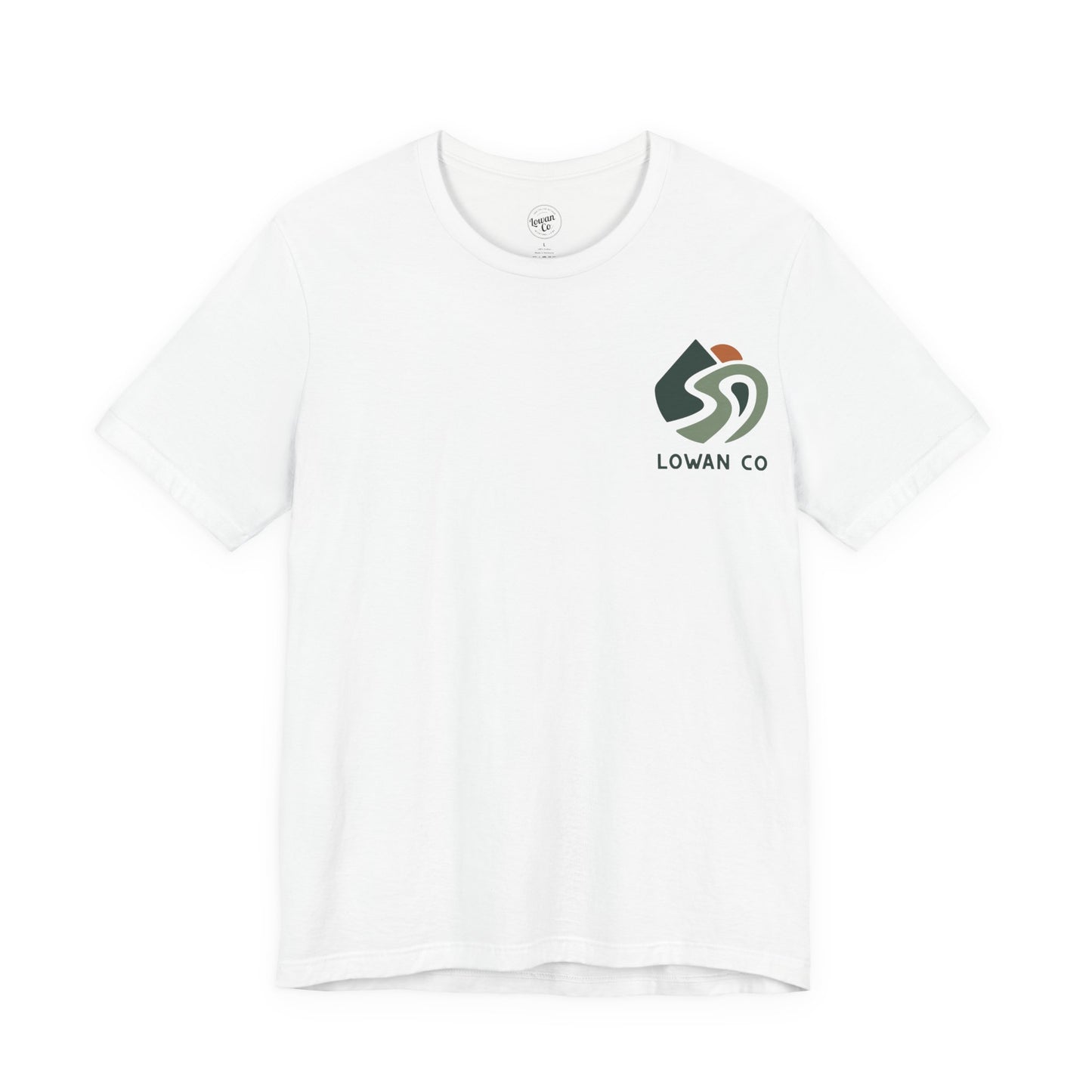 Lowan Co. Cotton Tee – Simple Living, Wide Open Spaces