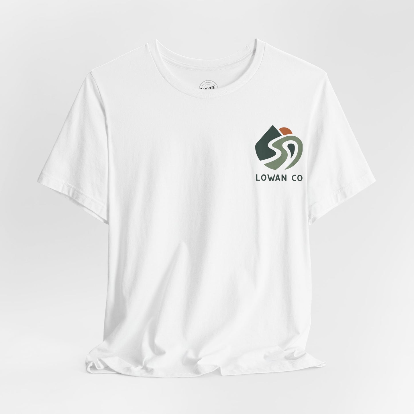 Lowan Co. Cotton Tee – Simple Living, Wide Open Spaces