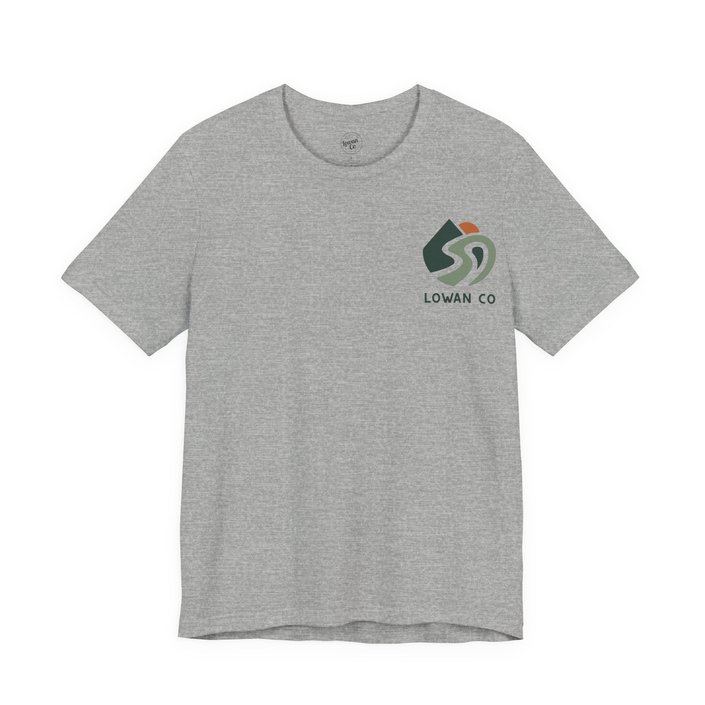 Lowan Co. Cotton Tee – Simple Living, Wide Open Spaces