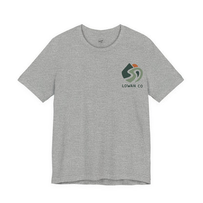 Lowan Co. Cotton Tee – Simple Living, Wide Open Spaces